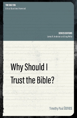 Why Should I Trust the Bible? book