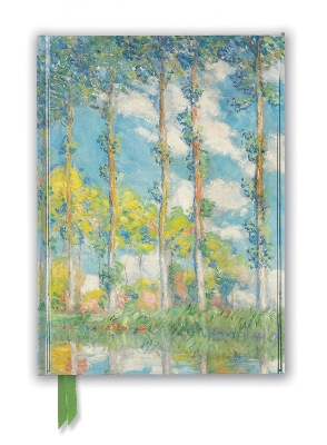 Claude Monet: The Poplars (Foiled Journal) book