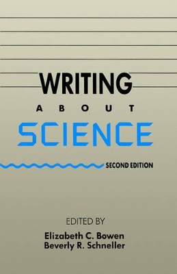 Writing about Science book