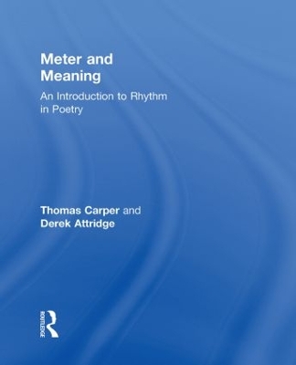 Meter and Meaning by Thomas Carper