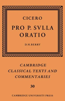 Cicero: Pro P. Sulla oratio by Marcus Tullius Cicero