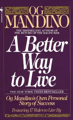 Better Way To Live book