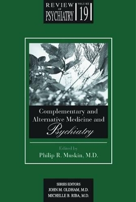 Complementary and Alternative Medicine and Psychiatry book