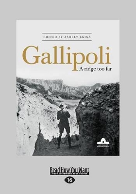 Gallipoli: A Ridge Too Far book