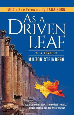 As a Driven Leaf: Foreward by Dara Horn book