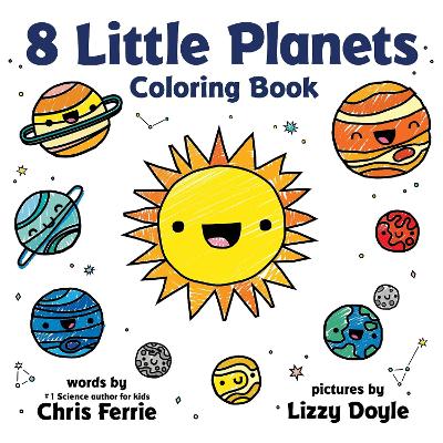 8 Little Planets Coloring Book book