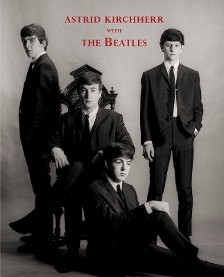 Astrid Kirchherr with The Beatles book