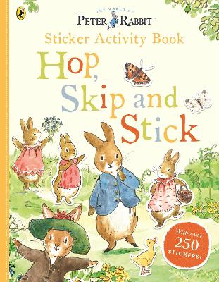 Peter Rabbit Hop, Skip, Stick Sticker Activity book