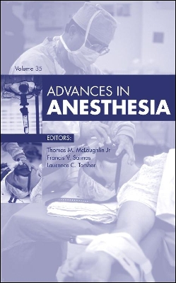 Advances in Anesthesia book