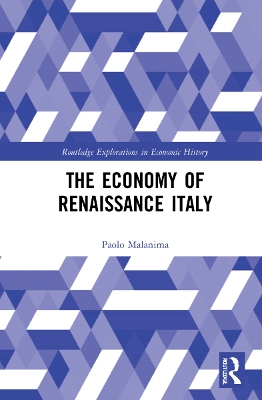 The Economy of Renaissance Italy book