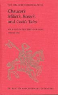 Chaucer's Miller's, Reeve's, and Cook's Tales book
