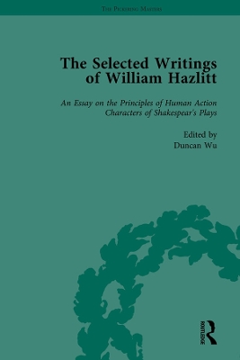 The The Selected Writings of William Hazlitt Vol 1 by Duncan Wu