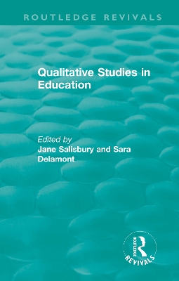 Qualitative Studies in Education (1995) book