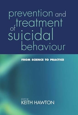 Prevention and Treatment of Suicidal Behaviour: book