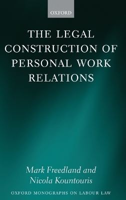 Legal Construction of Personal Work Relations book