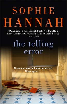 The Telling Error by Sophie Hannah