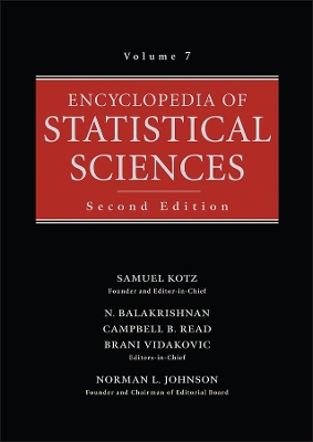 Encyclopedia of Statistical Sciences by Samuel Kotz