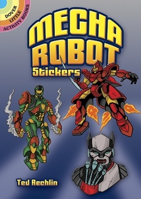 Mecha Robot Stickers book