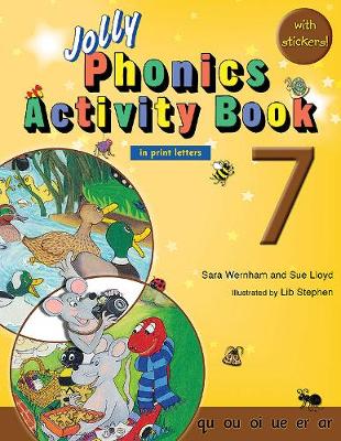 Jolly Phonics Activity Book 7 (in print letters) by Sara Wernham