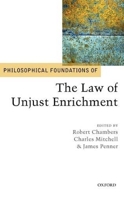 Philosophical Foundations of the Law of Unjust Enrichment book