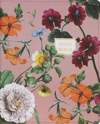 NIV, Artisan Collection Bible, Large Print, Leathersoft, Blush Floral, Red Letter, Comfort Print book