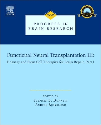 Functional Neural Transplantation III book