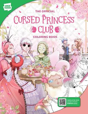 The Official Cursed Princess Club Coloring Book: 46 original illustrations to color and enjoy book