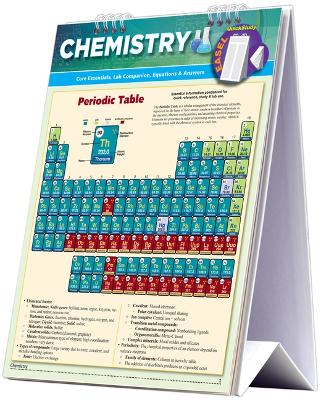 Chemistry Easel Book: a QuickStudy Reference Tool - Core Essentials, Periodic Table, Lab Companion, Equations & Answers book