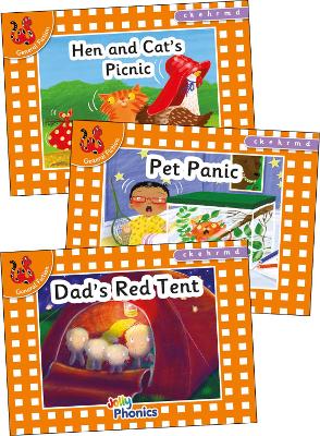 Jolly Phonics Orange Level Readers Set 2: in Precursive Letters (British English edition) book