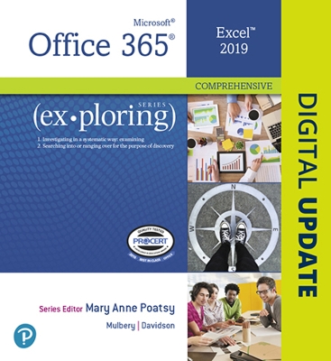 Exploring Microsoft Office Excel 2019 Comprehensive book