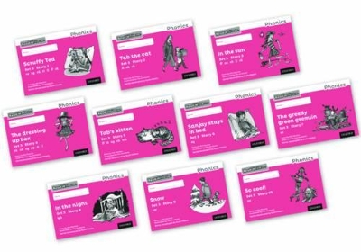 Read Write Inc. Phonics: Pink Set 3 Core Black & White Storybooks (Mixed Pack of 10) book