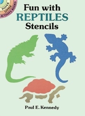 Fun with Reptiles Stencils book