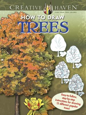 Creative Haven How to Draw Trees book