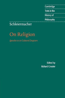 Schleiermacher: On Religion book