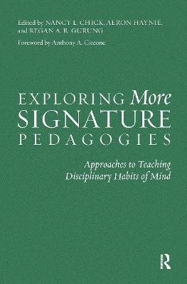 Exploring More Signature Pedagogies book