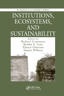 Institutions, Ecosystems, and Sustainability book