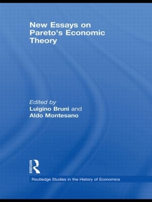 New Essays on Pareto's Economic Theory book