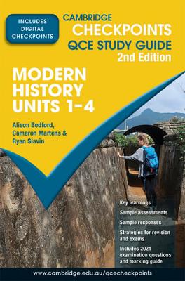 Cambridge Checkpoints QCE Modern History Units 1-4 book