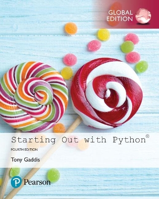 Starting Out with Python, Global Edition book