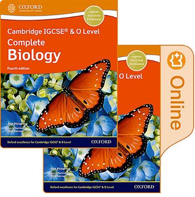 Cambridge IGCSE® & O Level Complete Biology: Print and Enhanced Online Student Book Pack Fourth Edition book