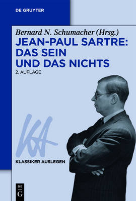 Jean-Paul Sartre: Das Sein und das Nichts book