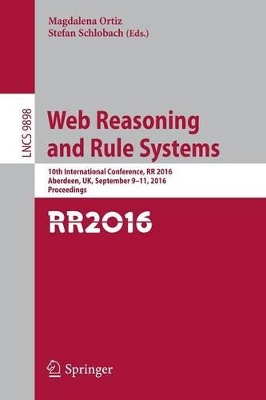 Web Reasoning and Rule Systems book