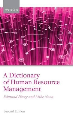 Dictionary of Human Resource Management book