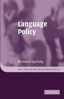 Language Policy book