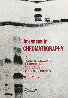 Advances in Chromatography book