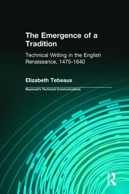 The Emergence of a Tradition by Elizabeth Tebeaux