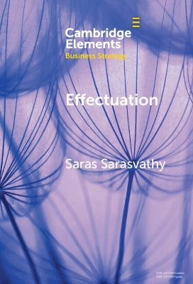 Effectuation: Rethinking Fundamental Concepts in the Social Sciences by Saras Sarasvathy