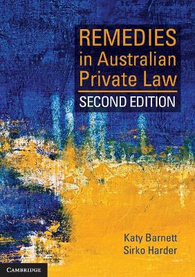 Remedies in Australian Private Law book