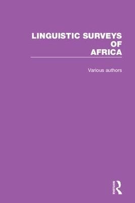 Linguistic Surveys of Africa book