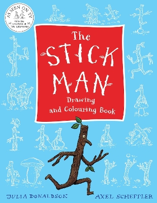 Stick Man Drawing and Colouring Book book